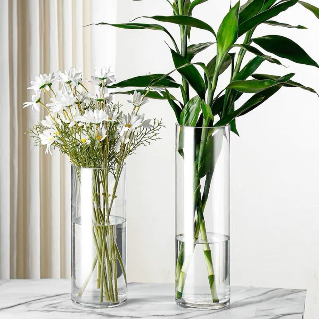 Transparent Glass Vase