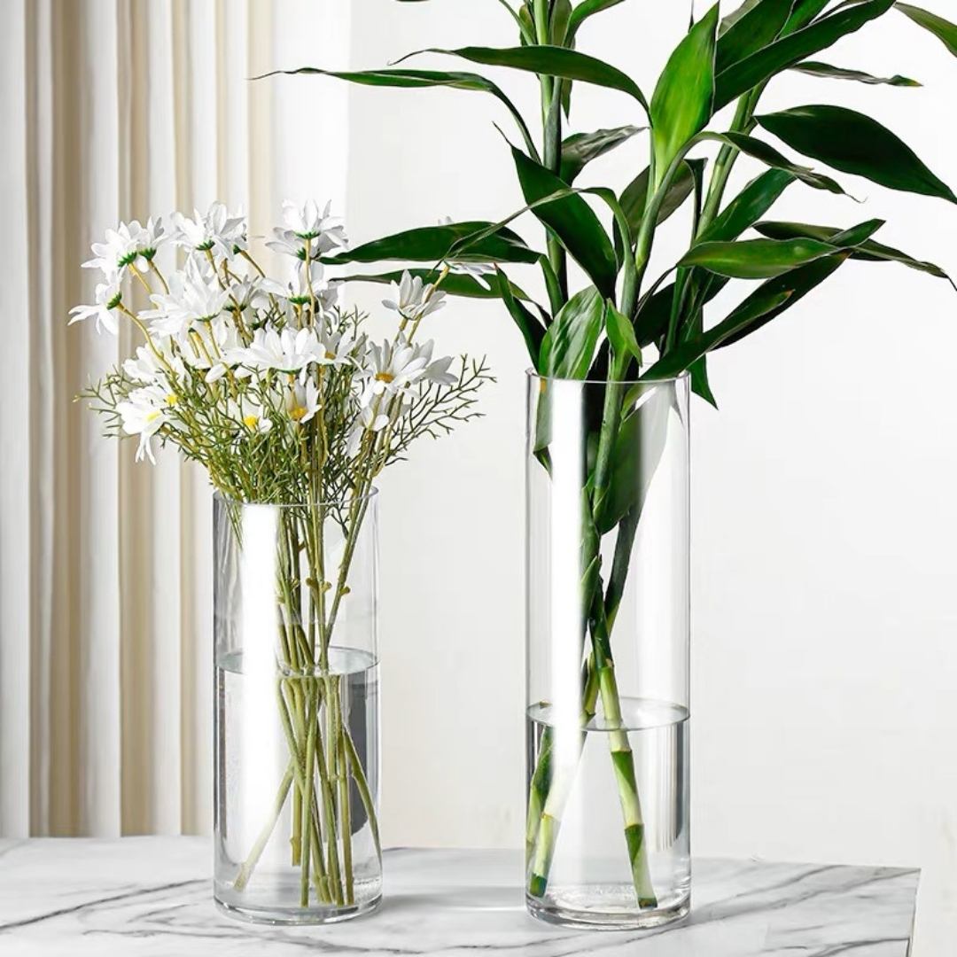 Transparent Glass Vase