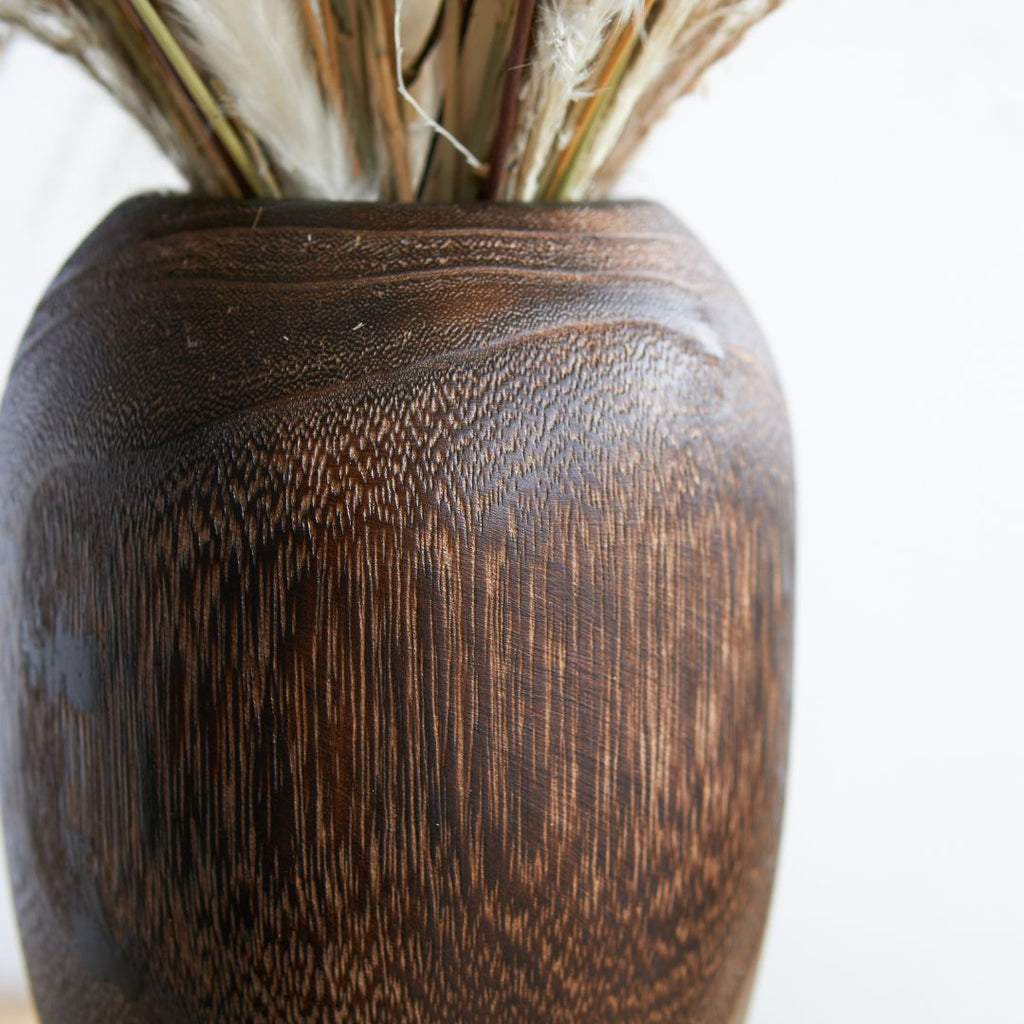 Wooden Vase