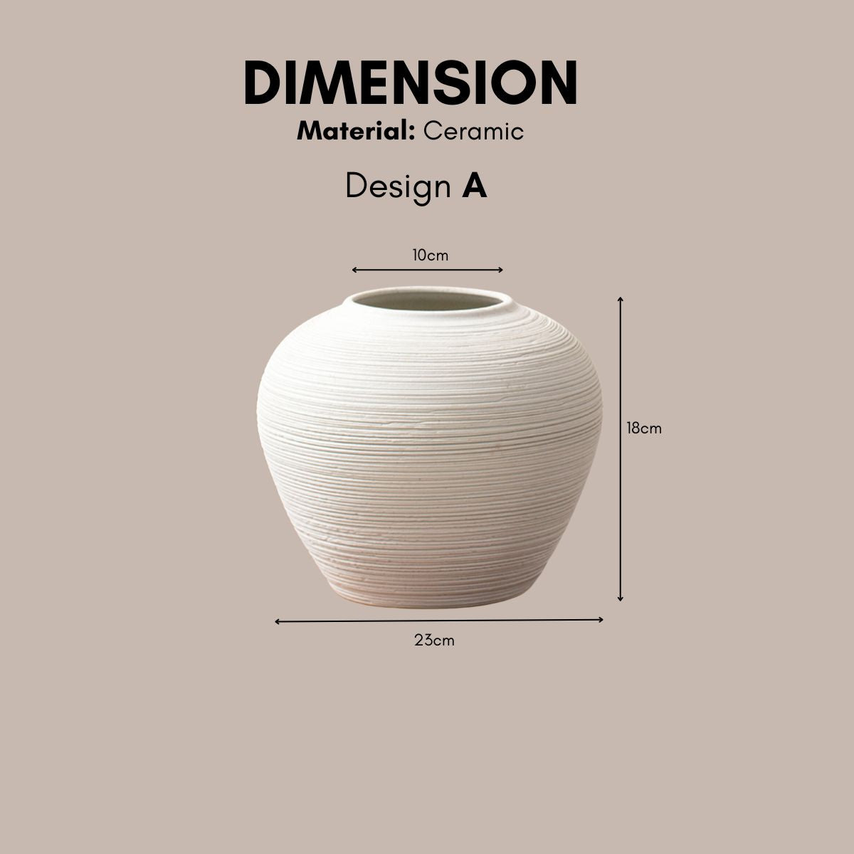 Ceramic Decorative Vase