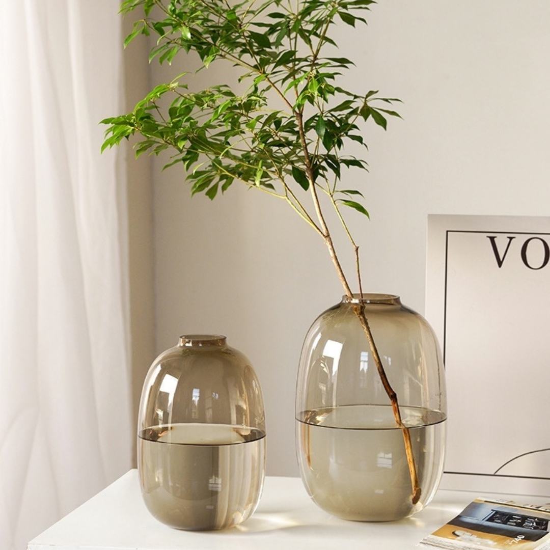 Tinted Glass Vase
