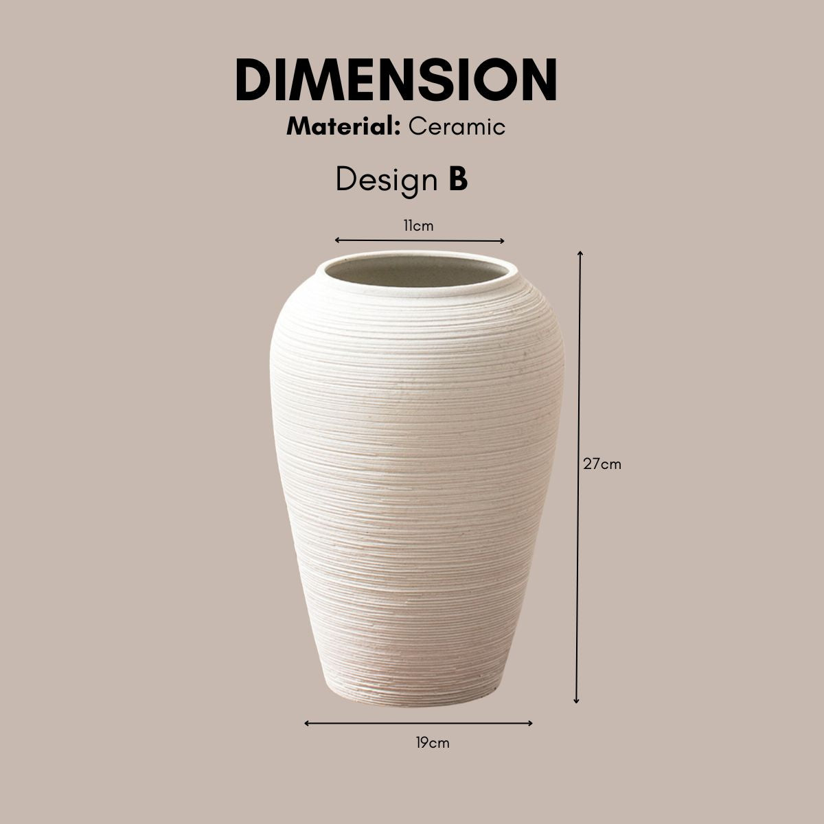 Ceramic Decorative Vase
