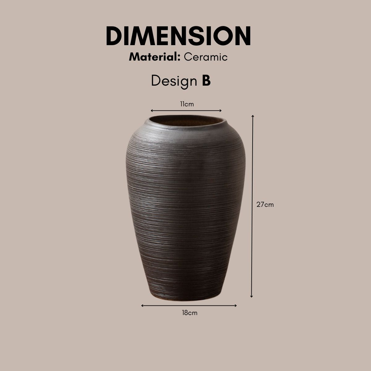 Ceramic Decorative Vase