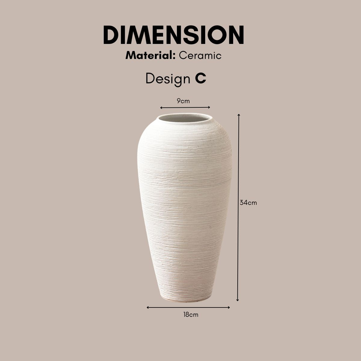 Ceramic Decorative Vase