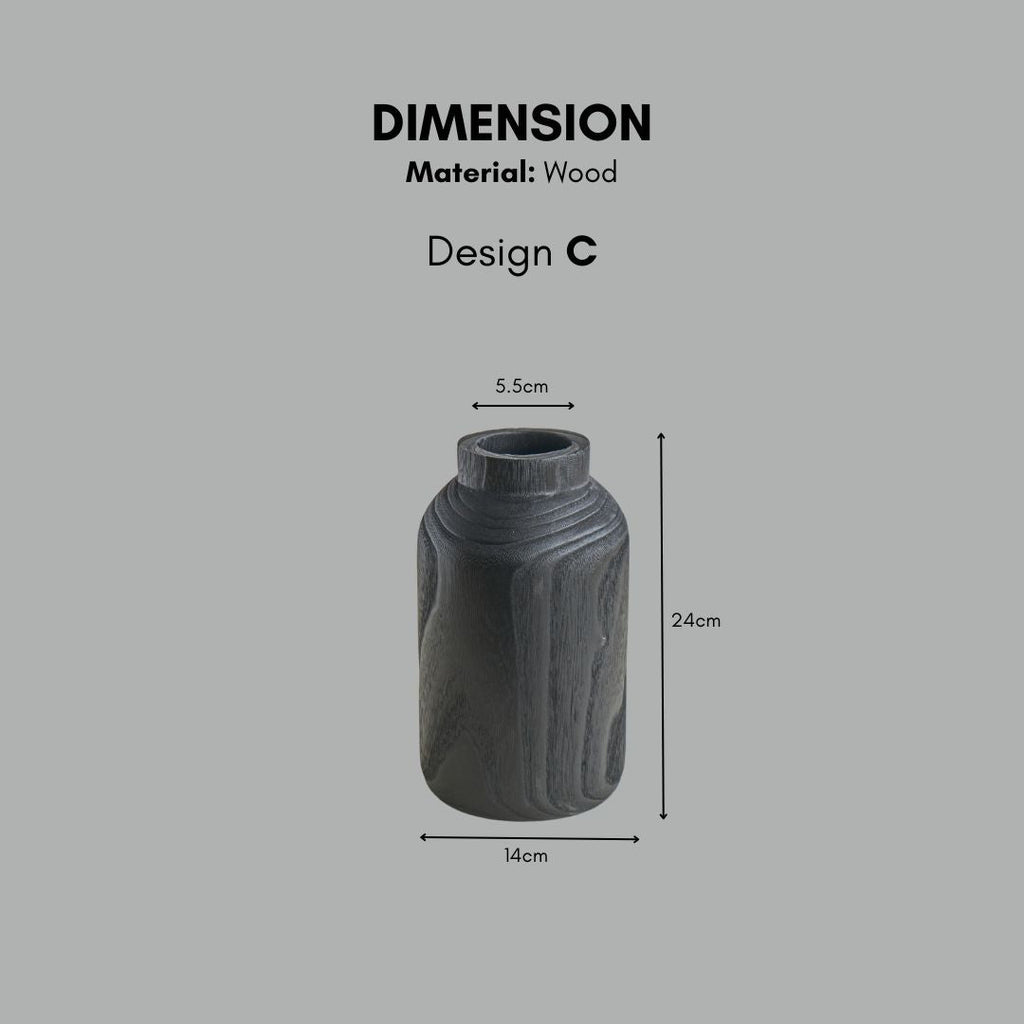 Wooden Vase